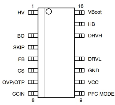 onsemi Contrôleur de convertisseur LLC NCL30159